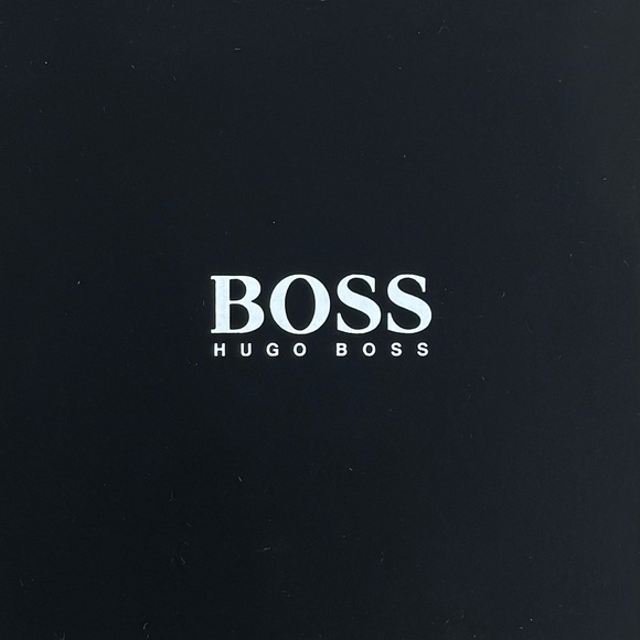 Hugo Boss Classico Silver Rectangle Dial Brown Leather Men’s Watch 1512967 - Picture 11 of 13